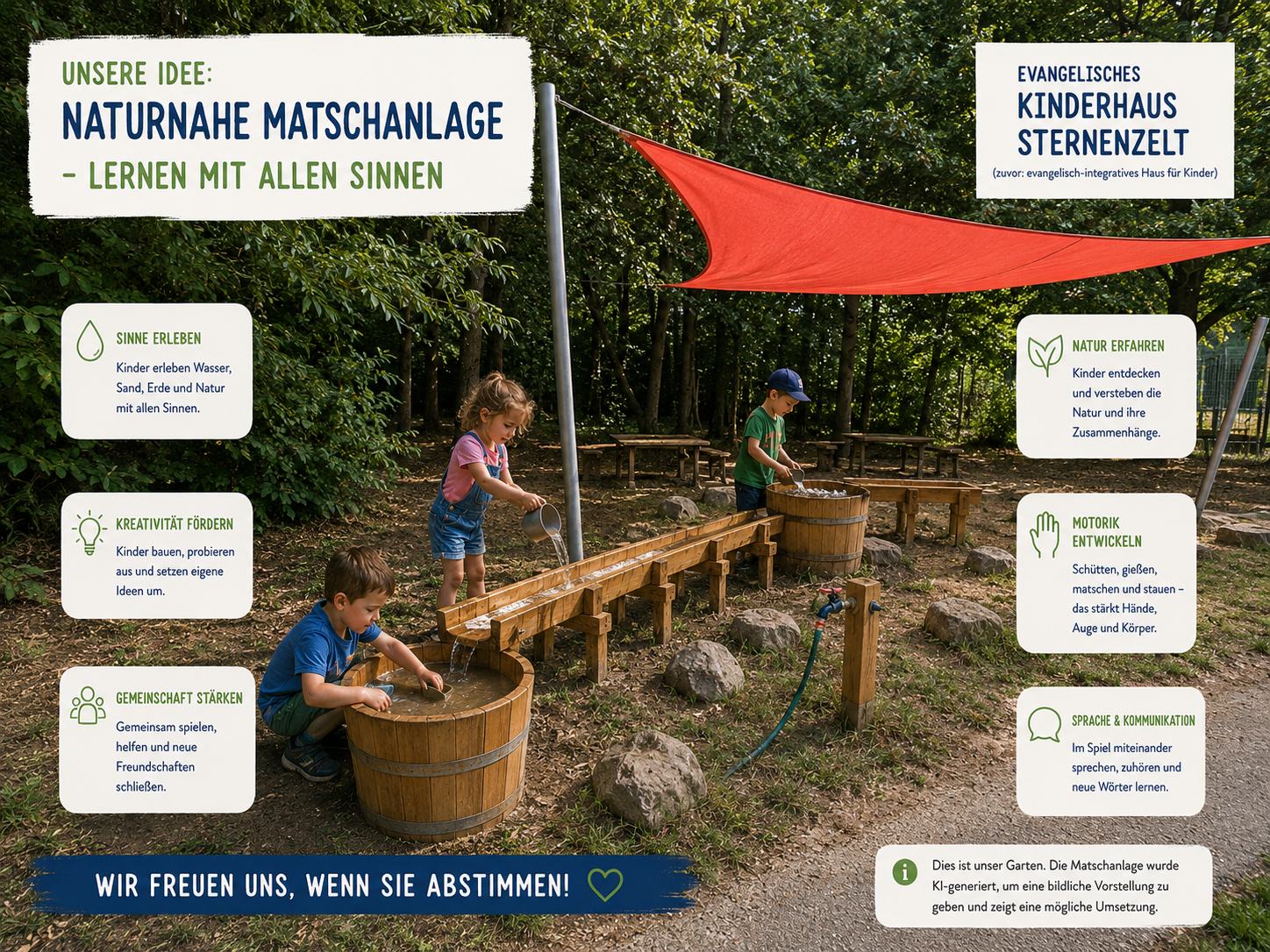 Evangelisch- integratives Haus für Kinder (Ab 01.09.2026) Evangelisches Kinderhaus Sternenzelt
